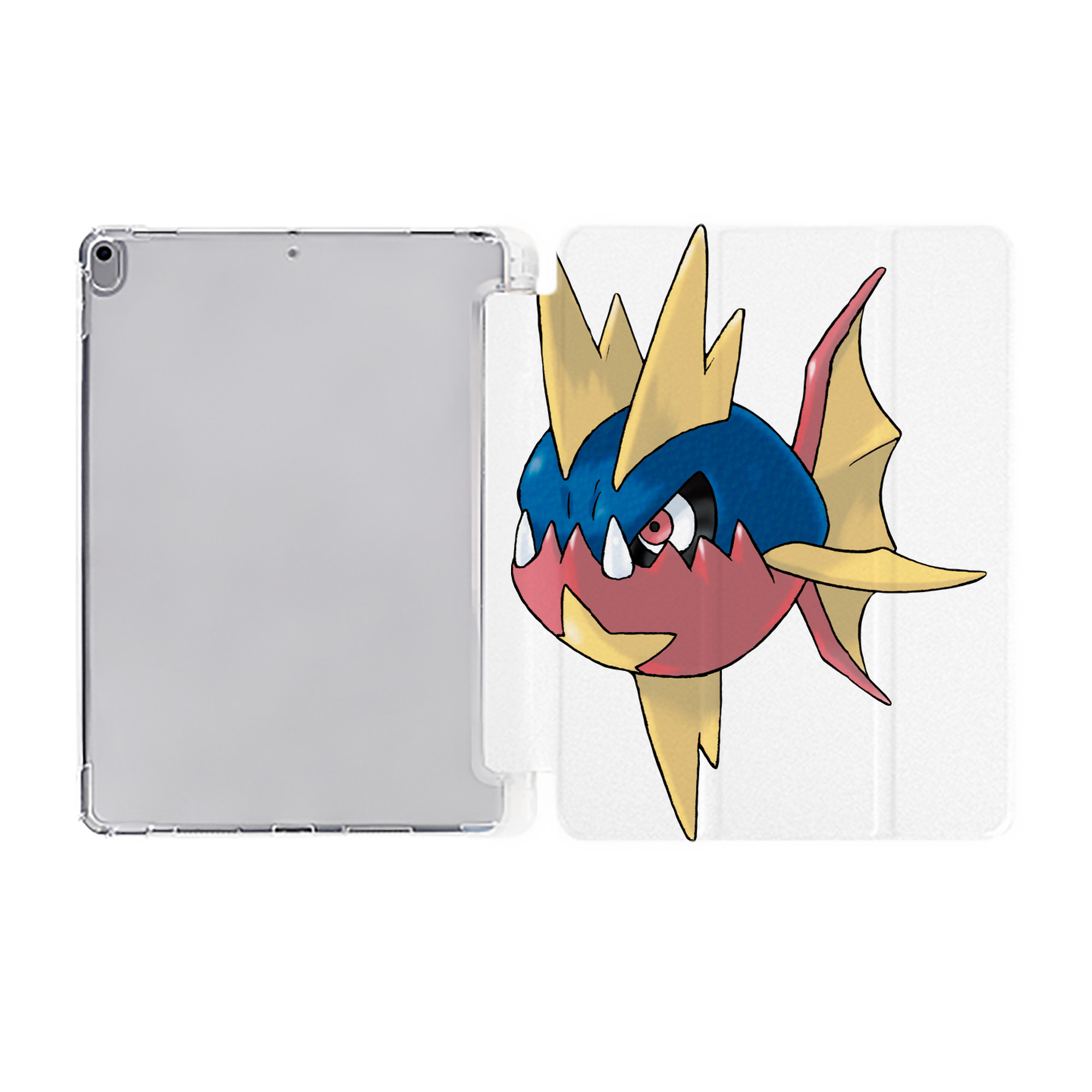（画像用） ポケットモンスター Pokémon IPad ケース ペン収納付き 三つ折りスタンド PUレザー×シリコン 対応機種9.5/10.5/10.9インチ